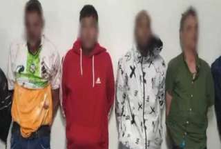 Sospechosos del crimen. 