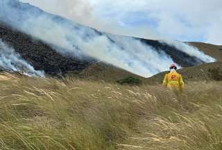 Un incendio en Piñán, Cotacachi consume hasta el momento 900 hectáreas de vegetación. Las autoridades articulan esfuerzos para contener las llamas y proteger el ecosistema.