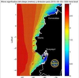 Condiciones de olejaje para hoy, domingo 3 de mayo