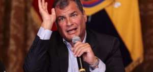 El exmandatario de Ecuador, Rafael Correa. 