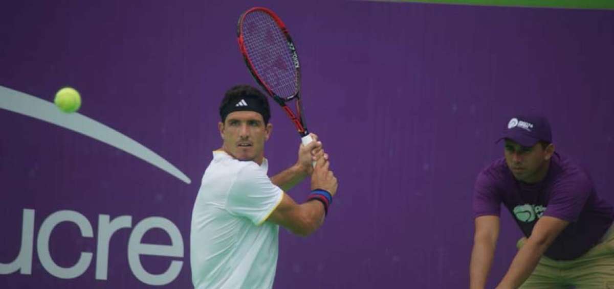 G&oacute;mez durante el torneo de Manta. 