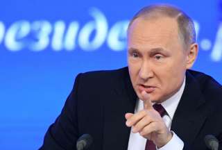 El presidente ruso Vladimir Putin admitió que hará una ofensiva a gran escala contra Ucrania. 