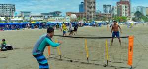 La playa de El Murci&eacute;lago, en Manta, ser&aacute; una de las m&aacute;s visitadas en este feriado.