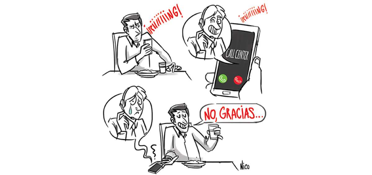 Fin a llamadas de desconocidos