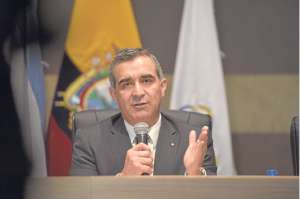 El presidente de la Judicatura, Gustavo Jalkh, se&ntilde;al&oacute; durante su conferencia que hay mayor confianza ciudadana en la justicia ecuatoriana. Foto: Archivo / El Tel&eacute;grafo
