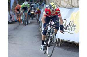 El ciclista espa&ntilde;ol Alejandro  Valverde, durante la segunda etapa de la Vuelta a Andaluc&iacute;a. Foto: EFE