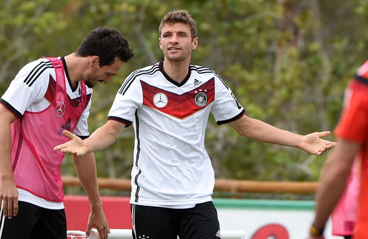 Thomas M&uuml;ller ya lleva 8 goles en 2 mundiales disputados. Foto: AFP