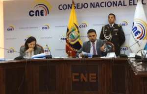 Foto: Tomada del Twitter del CNE.