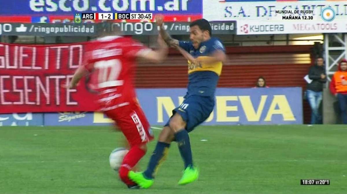 Este es el momento de la acci&oacute;n de la fractura provocada por T&eacute;vez. Foto: Internet