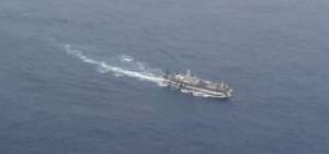 Durante su permanencia en los alrededores de la ZEE, las autoridades ecuatorianas vigilaron los movimientos de la flota de pesca internacional.