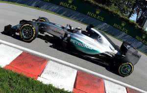 Hamilton detuvo el crono en 1:14.393 minutos. Foto: AFP