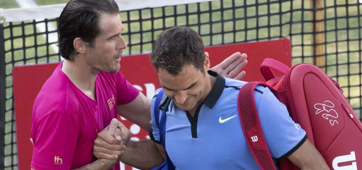 Haas amarga el retorno al tenis de Federer