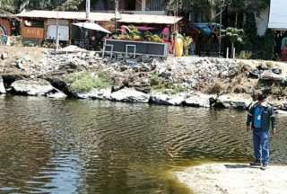 Ministerio del Ambiente denunció presunta contaminación del río en Montañita