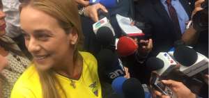 La esposa del opositor venezolano asegur&oacute; la noche del mi&eacute;rcoles que con su arribo a Ecuador solo pretend&iacute;a hablar de Derechos Humanos.