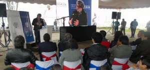 Inauguraci&oacute;n efectuada por el ministro de Educaci&oacute;n.