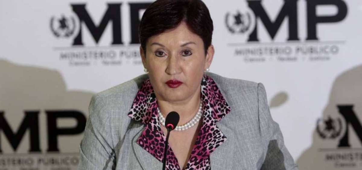 La fiscal general de Guatemala recibe premio anticorrupci&oacute;n de Catar