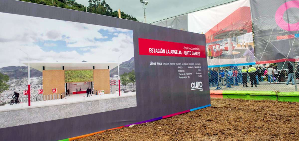 En el parque de La Argelia, donde se prev&eacute; la construcci&oacute;n de una de las estaciones, &uacute;nicamente se han realizado obras de mantenimiento. 
