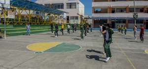 Los alumnos del plantel practican con empe&ntilde;o para las presentaciones en las actividades, que son parte del desempe&ntilde;o escolar.     