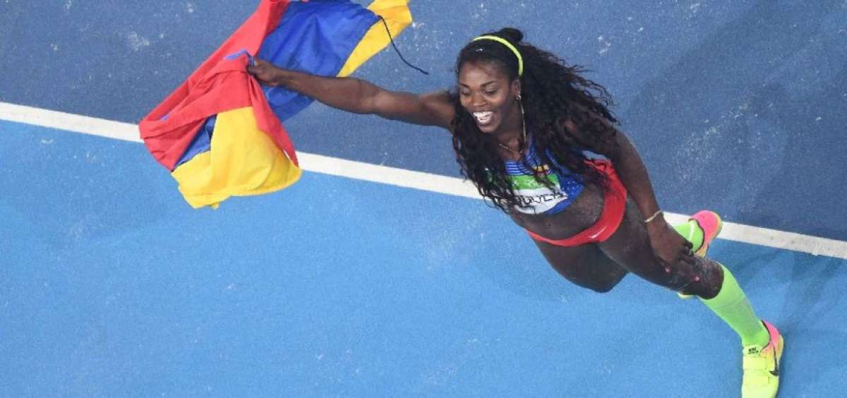 Ibarg&uuml;en ostenta dos oros en mundiales de atletismo, una de plata en JJ.OO. de Londres 2012 y una de oro en R&iacute;o de Janeiro 2016.   