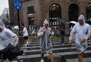 Shangai en alerta por el Tifón Co-May.