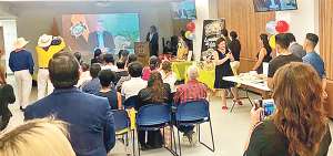 La conmemoraci&oacute;n del 10 de Agosto en Nueva York, EE.UU., cont&oacute; con la presencia de la comunidad ecuatoriana residente en el pa&iacute;s norteamericano.  