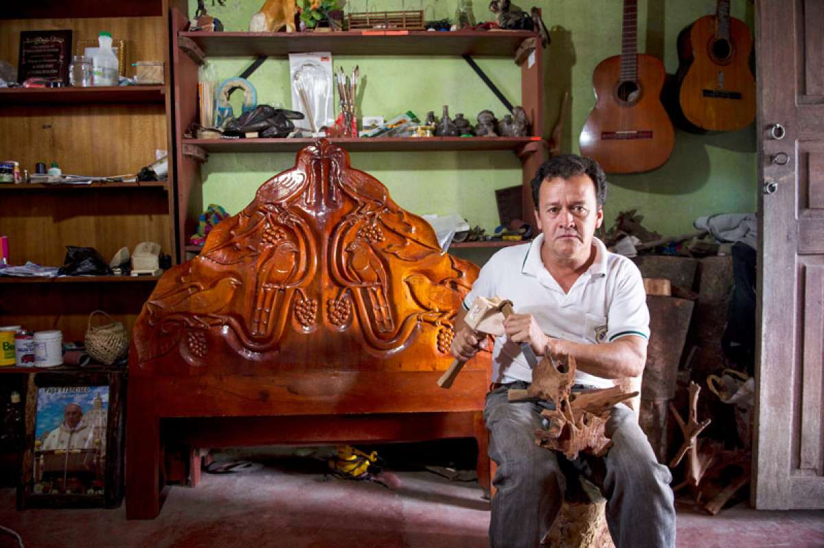 Arte nacido de lo que la naturaleza desecha 