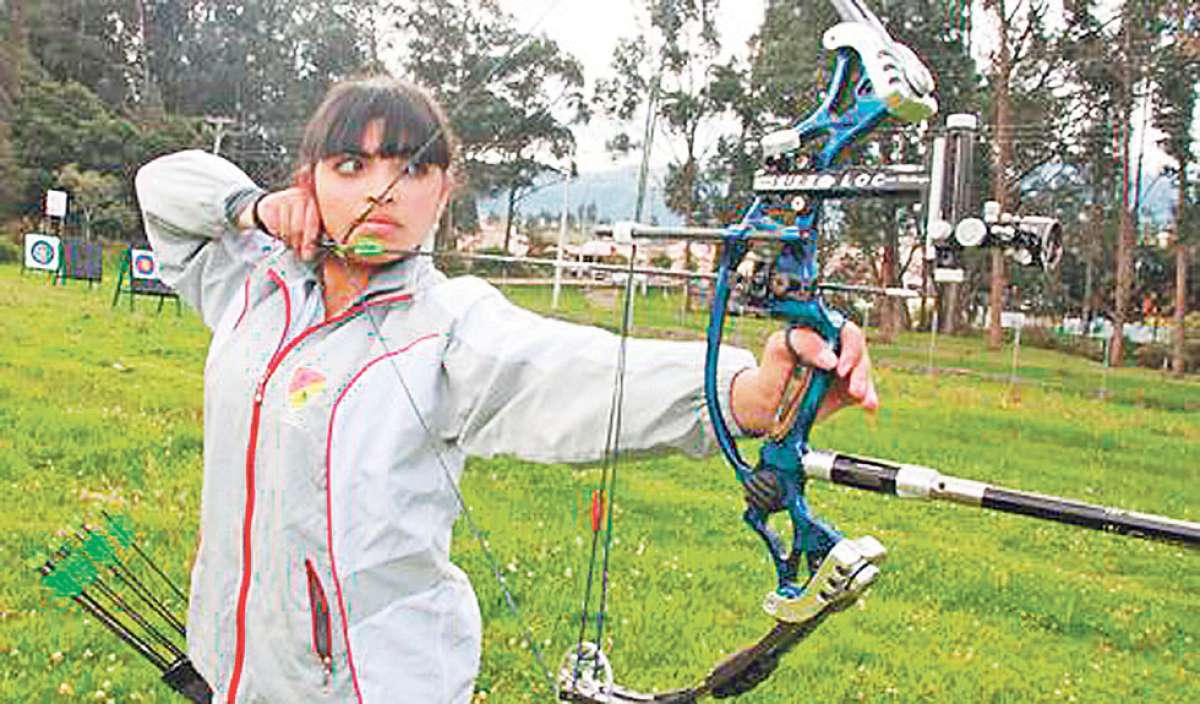 Allison Gonz&aacute;lez obtuvo tres medallas de oro y una de plata durante el Campeonato Nacional de Tiro con Arco que se disput&oacute; en Quito. Foto: Internet