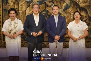 Presidente Daniel Noboa se reunió con empresarios españoles