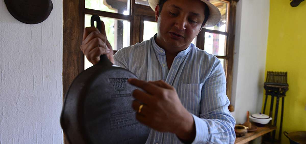 Los utensilios de anta&ntilde;o ahora son parte del Museo de la Gastronom&iacute;a, ubicado en el sector de Challuabamba. 