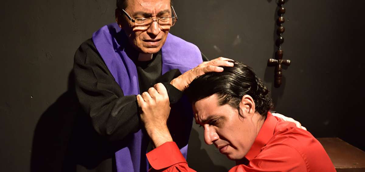 Virgilio Valero y Ney Calder&oacute;n protagonizan la pieza escrita por el  argentino Andr&eacute;s Binetti, desarrollada en formato de teatro corto.