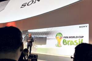 La empresa electr&oacute;nica japonesa estuvo presente en el Mundial Brasil 2014. Sony ser&iacute;a el segundo patrocinador en dejar a la FIFA junto a Emirates Airlines. Foto: Internet.