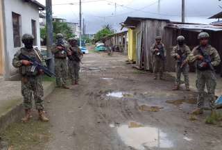 En San Lorenzo (Esmeraldas) se realizaron controles de armas, municiones y explosivos. 
