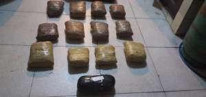 Cargamento de marihuana fue capturado en Ambato