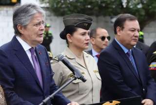 Presidente Lasso realizó el cierre del edificio donde se cometió el femicidio de María Belén Bernal