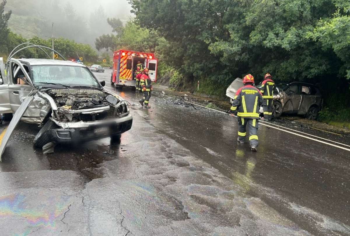 Tragedia en la Quito&ndash;Papallacta: accidente de tr&aacute;nsito cobra una vida