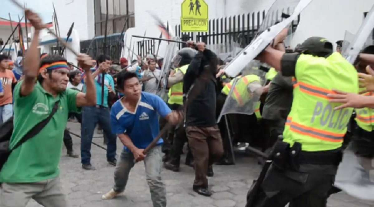 The Guardian report&oacute; las protestas de una "oposici&oacute;n violenta" como pac&iacute;ficas, se&ntilde;ala el an&aacute;lisis de ImportantCool. Foto: Archivo 