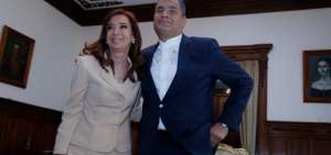 Cristina Fern&aacute;ndez dedica emotivas palabras a Rafael Correa