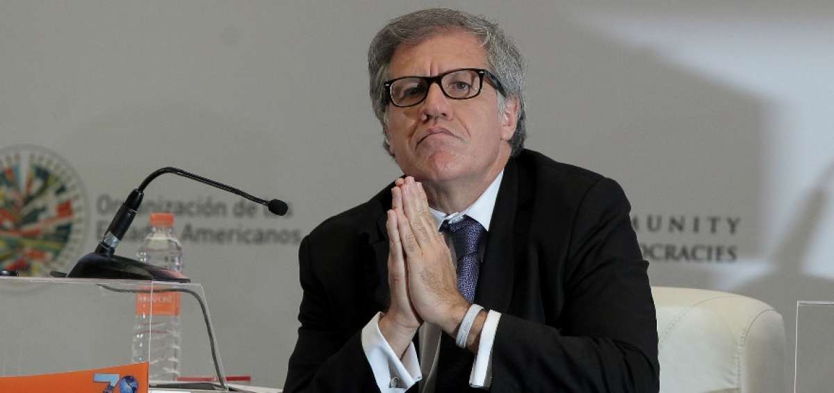 Luis Almagro sobre Rafael Correa: Su trabajo como pol&iacute;tico ha sido extraordinario