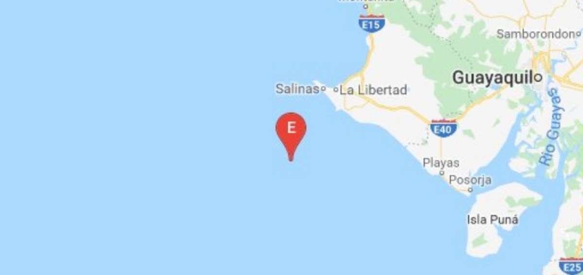 Sismo de magnitud 5,45 se registr&oacute; en Salinas, Santa Elena