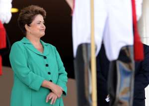 Dilma Rousseff mantiene su postura sobre el &eacute;xito del Mundial que se realiza en Brasil. Foto: AFP