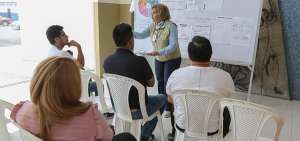 En la Delegaci&oacute;n Provincial del CNE-Guayas, ubicada en Guayaquil, pocas personas acuden a las capacitaciones en los horarios establecidos.