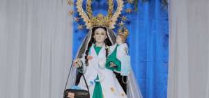 La Virgen de El Cisne regres&oacute; a su santuario luego de sobrevolar Loja