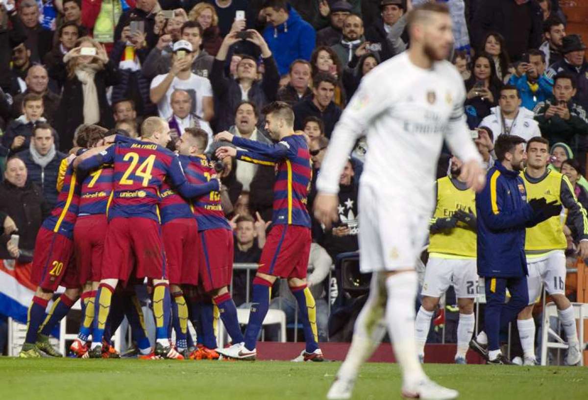 Barcelona ofreci&oacute; una lecci&oacute;n ante el peor Real Madrid de la temporada. Foto: Agencia AFP