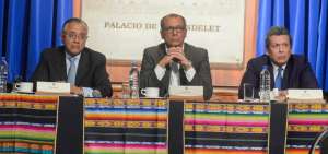Alexis Mera anunci&oacute; nuevas vinculaciones, en presencia del vicepresidente Jorge Glas.