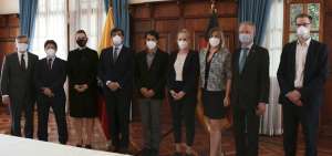 Canciller Valencia agradeci&oacute; la cooperaci&oacute;n alemana