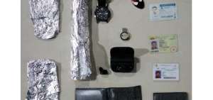 Evidencias confiscadas por la Polic&iacute;a durante el operativo