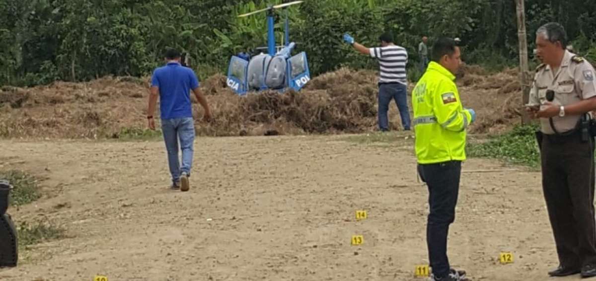 Dos hombres mueren durante balacera en Chone