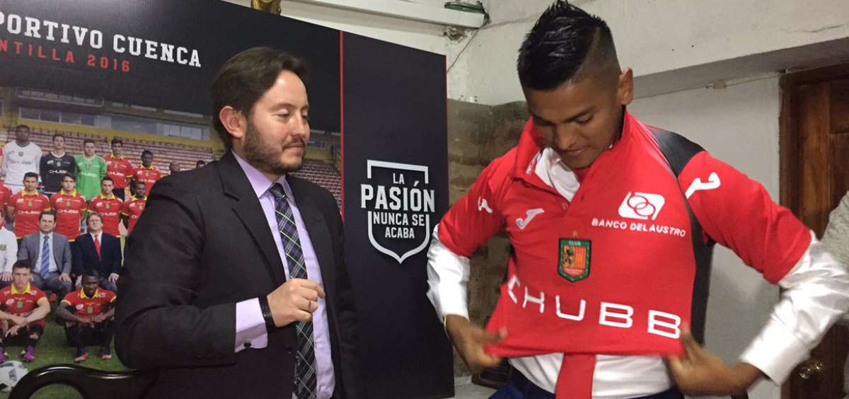 Edison Preciado regresa al Cuenca