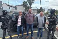 La detención de los militares se dio en Quito. 