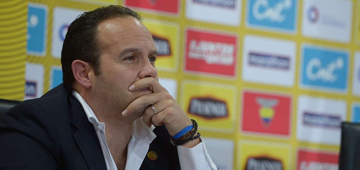 El presidente de la Federaci&oacute;n Ecuatoriana de F&uacute;tbol, Francisco Egas, dar&aacute; a conocer detalles sobre la situaci&oacute;n de la entidad en la Casa de la Selecci&oacute;n.